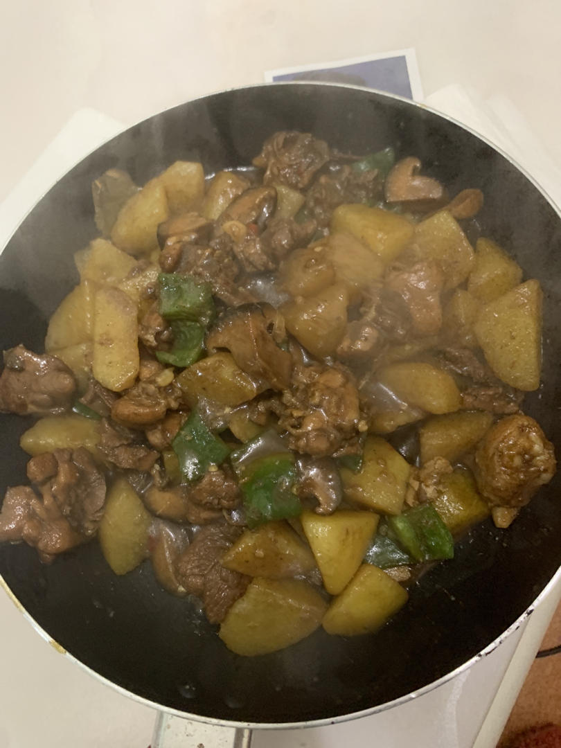 外卖第一名，简单在家做|黄焖鸡米饭
