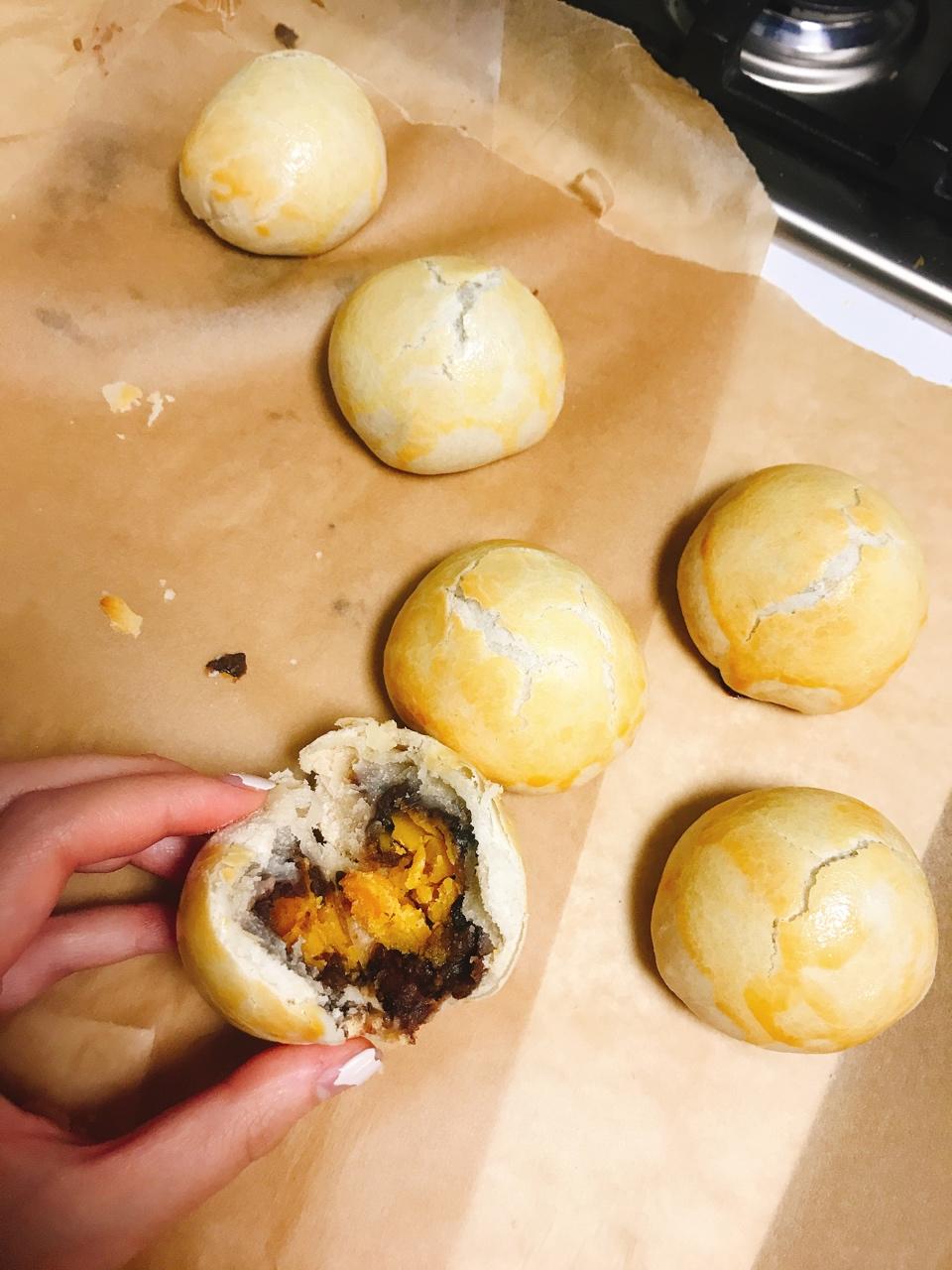 蛋黄酥&网红麻薯蛋黄酥---半圆天地盖包装调整方