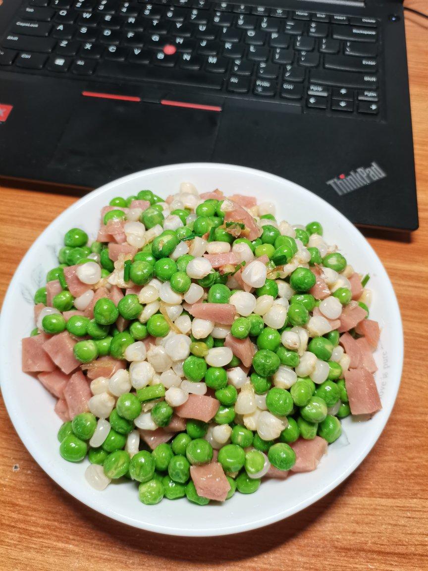 rolandas做的豌豆炒肉丁
