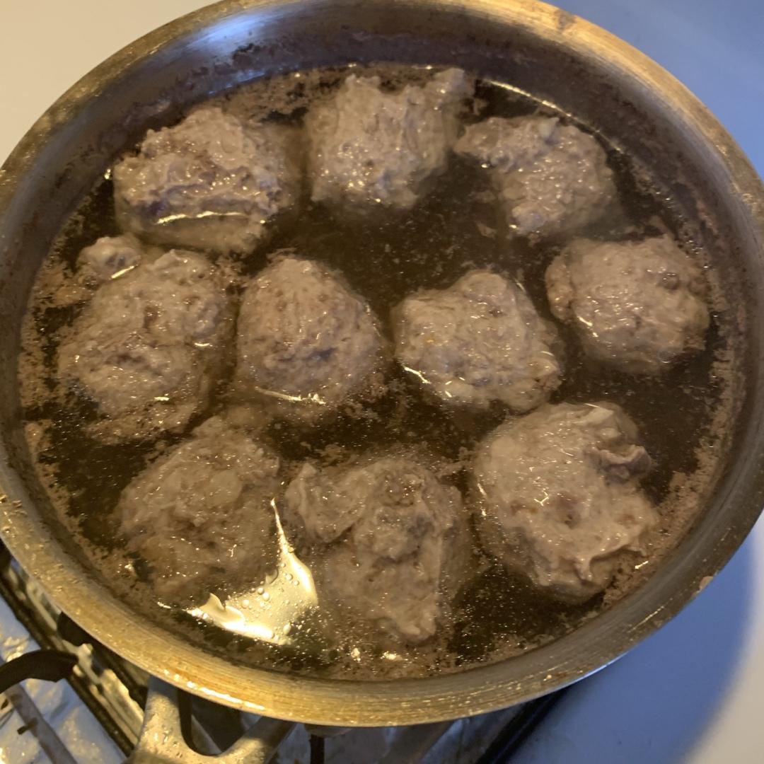 自制无添加低脂弹牙牛筋丸