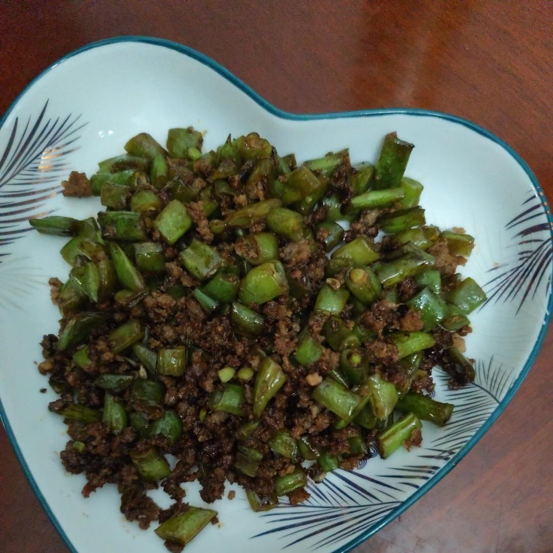 肉末四季豆