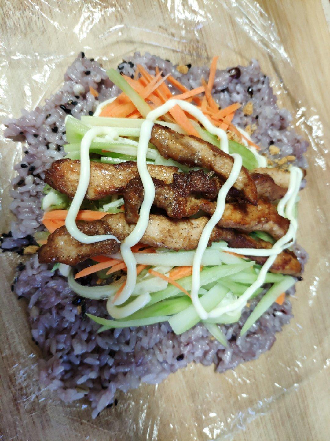 快手早餐…台湾饭团