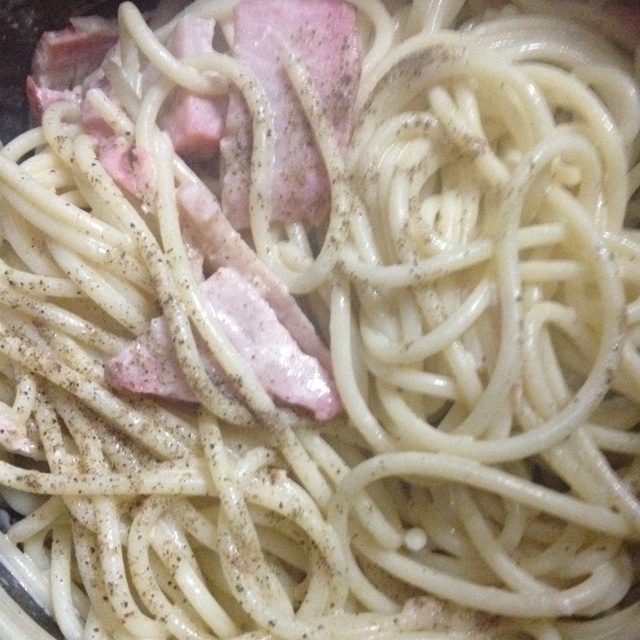 电饭锅奶油培根意面