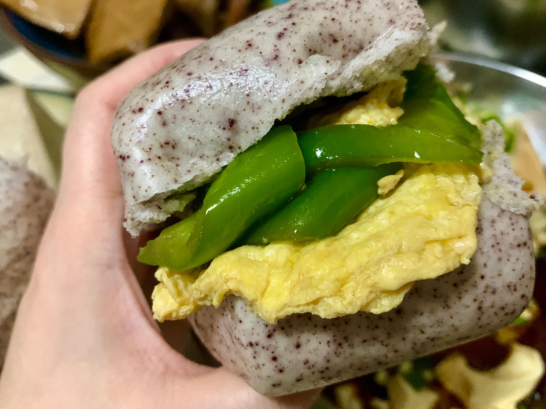 下饭夹馍都好吃的线椒炒鸡蛋