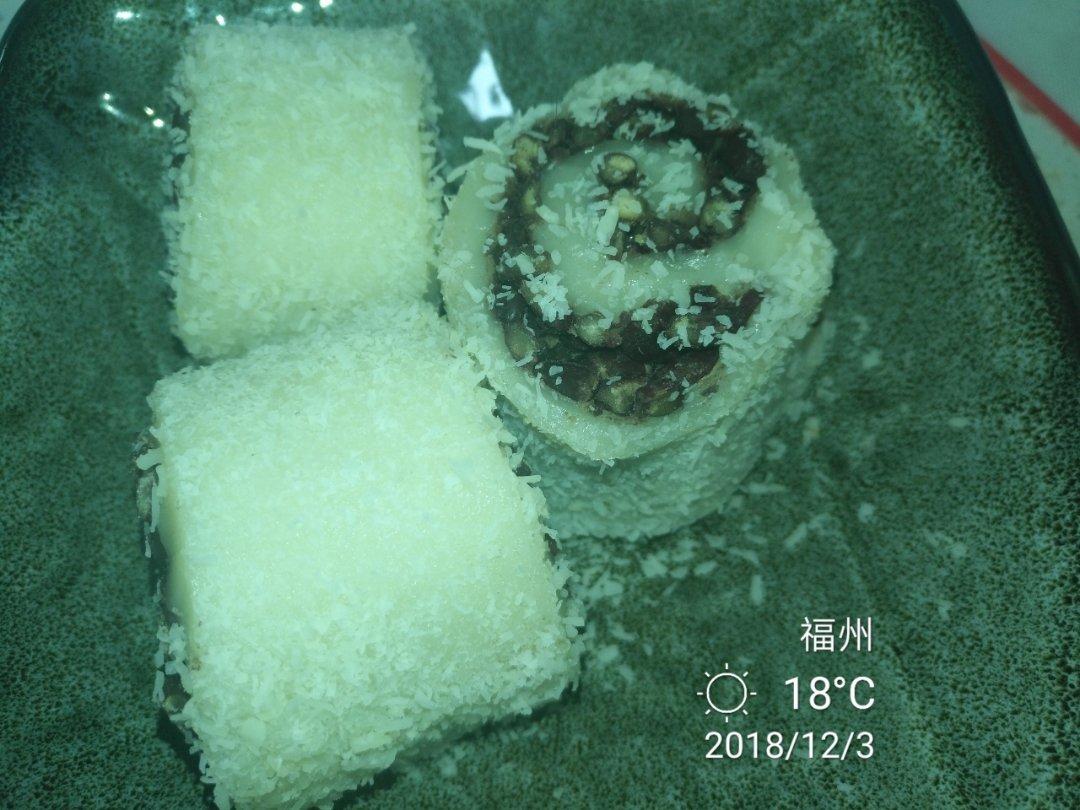 椰丝蜜豆卷
