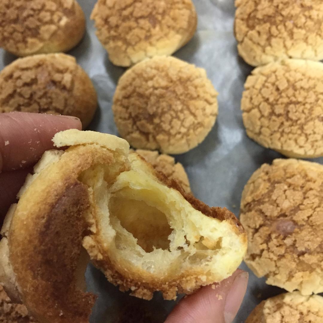 十分美味的酥皮泡芙