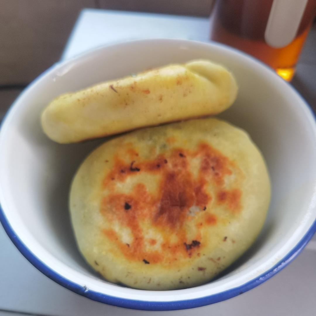 薄皮韭菜饼