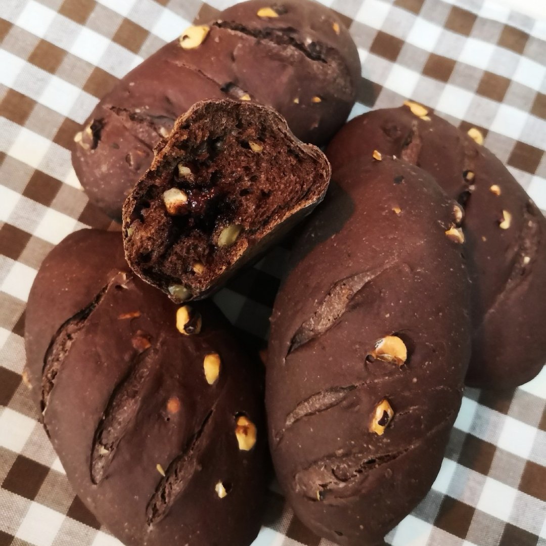 巧克力坚果面包——松下NU-JK200蒸烤箱食谱
