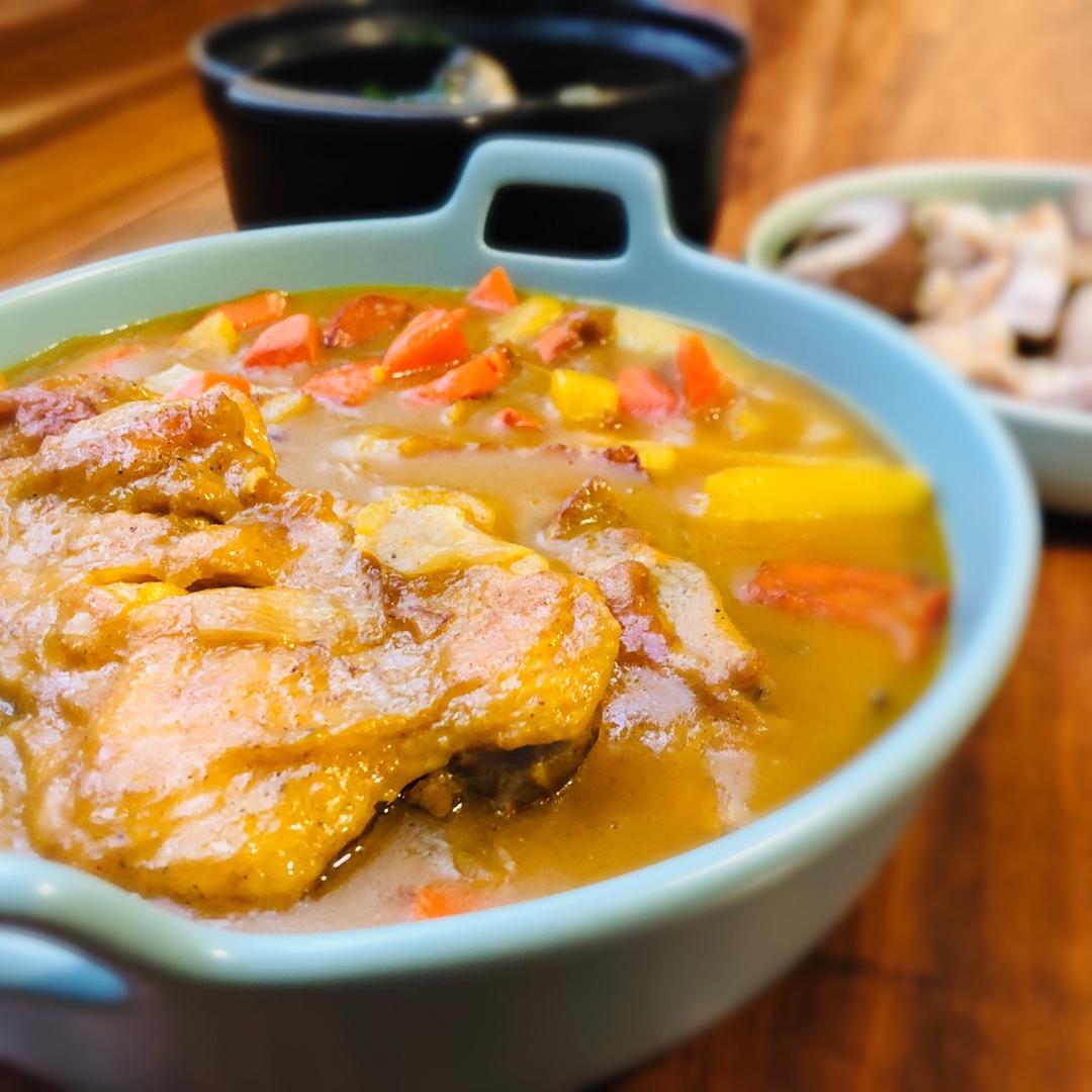 浓香醇厚日式咖喱鸡饭，吃一口就沦陷