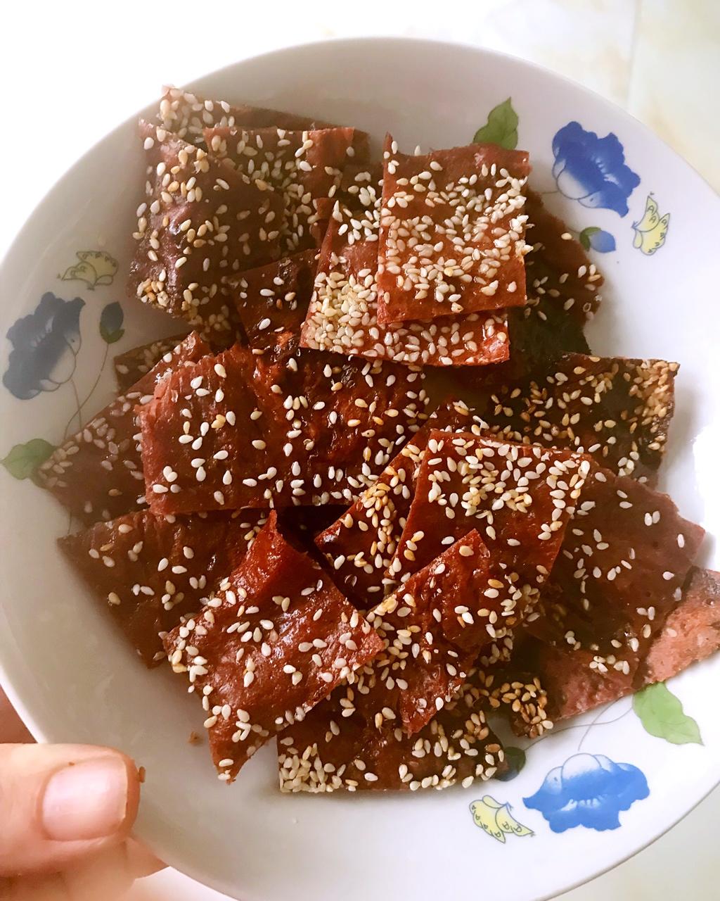 自制超好吃的—蜜汁猪肉脯