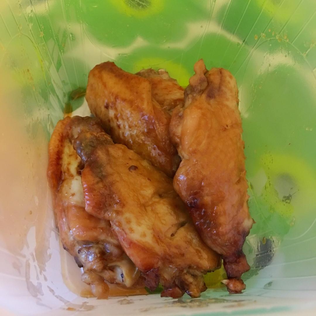 蜜汁鸡翅（微波炉简易版）