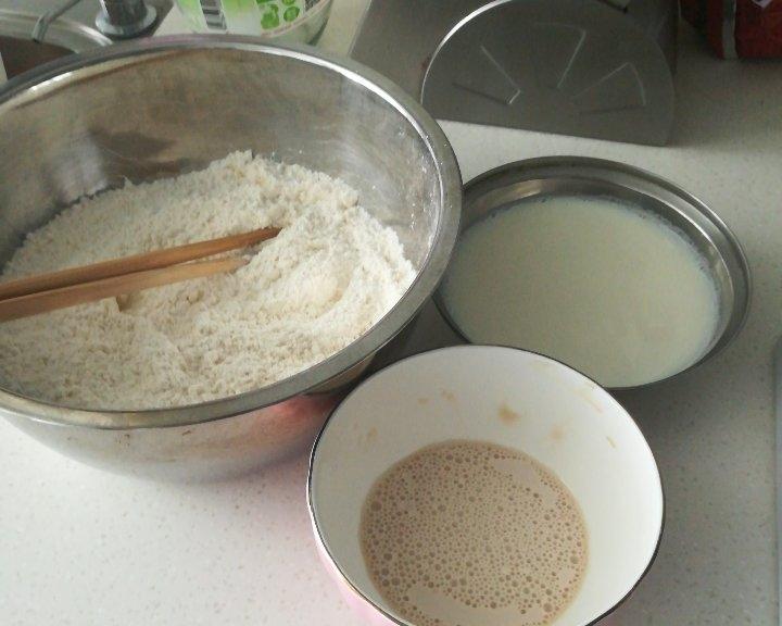 纯奶手撕吐司的做法 步骤1