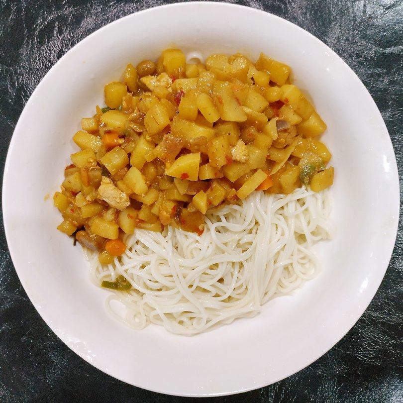 一道怎么做都好吃的干煎土豆鸡丁（红烧，咖喱，椒盐，孜然）