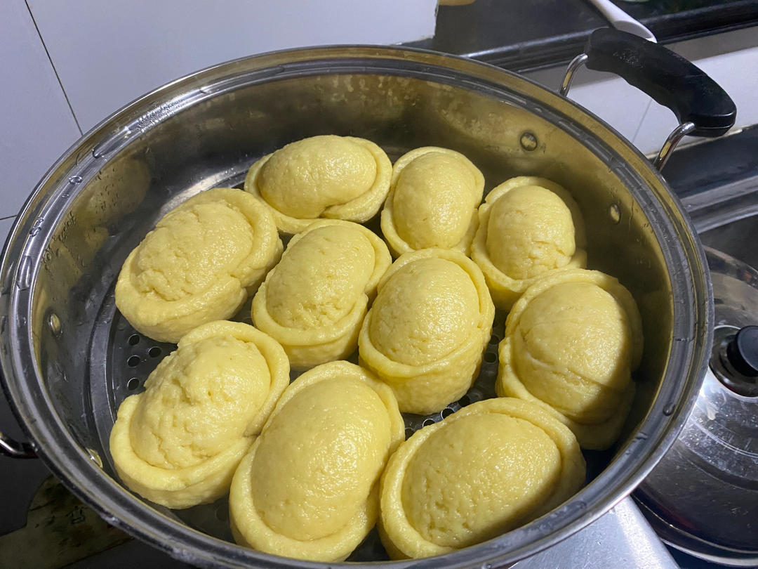 金元宝馒头，过年过节必备！