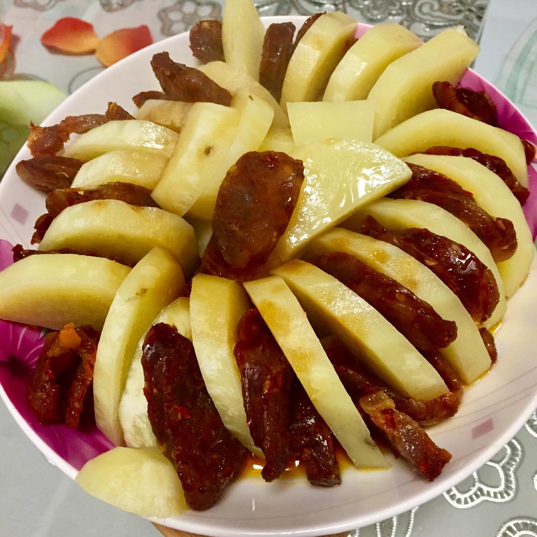 风琴蒸土豆（快手菜）