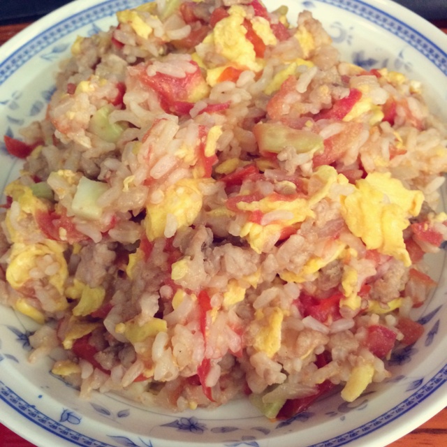 西红柿蛋炒饭