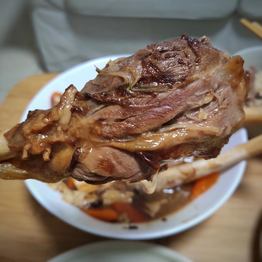 小高姐 红烧小羊腿 braised lamb shanks