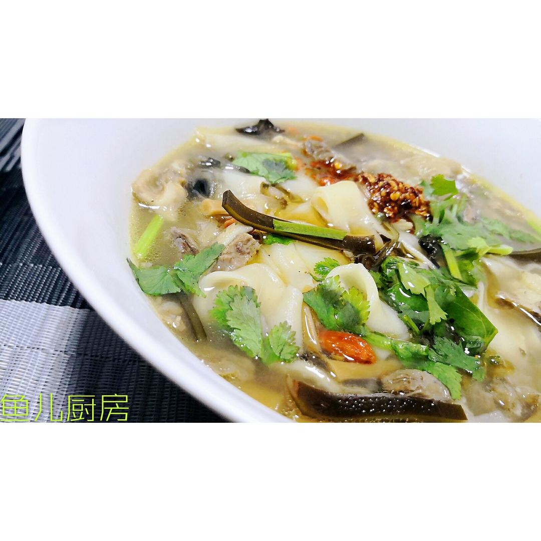 羊汤四吃──“鱼儿厨房”私房菜