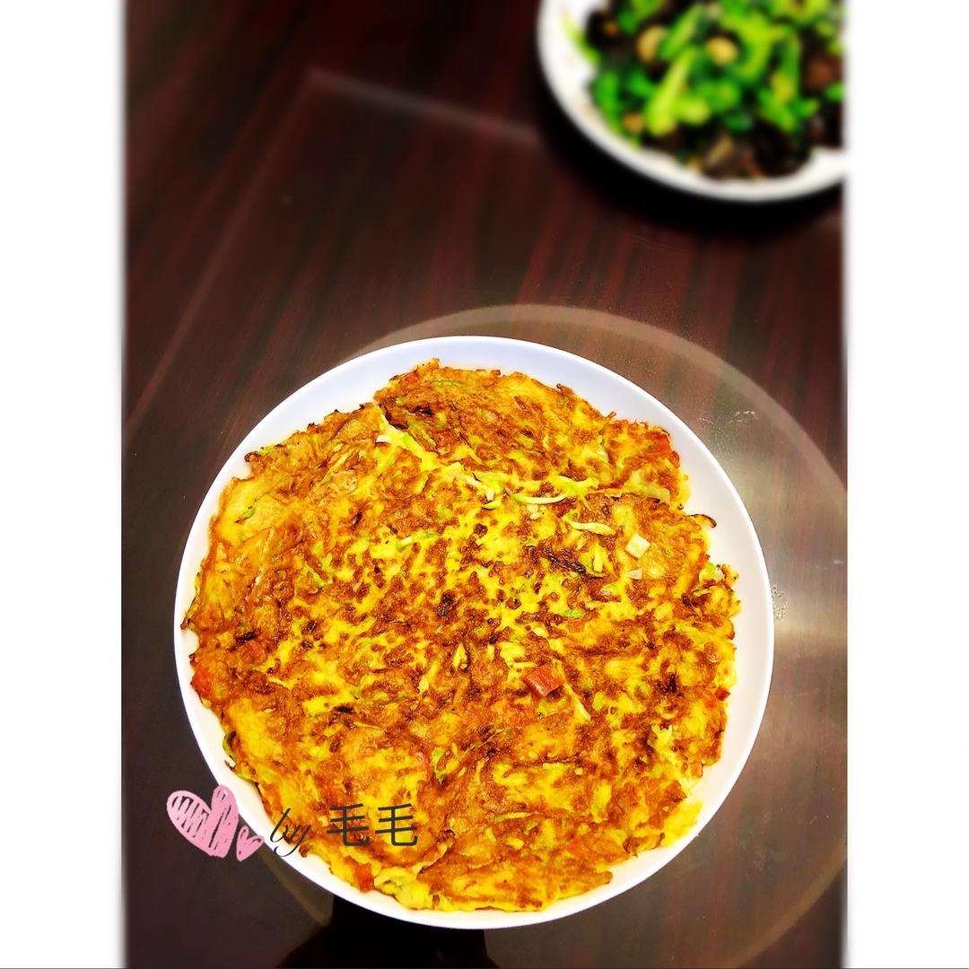 超级简单的西葫芦鸡蛋饼