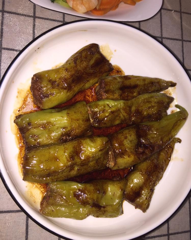 下饭菜肴--青椒酿肉
