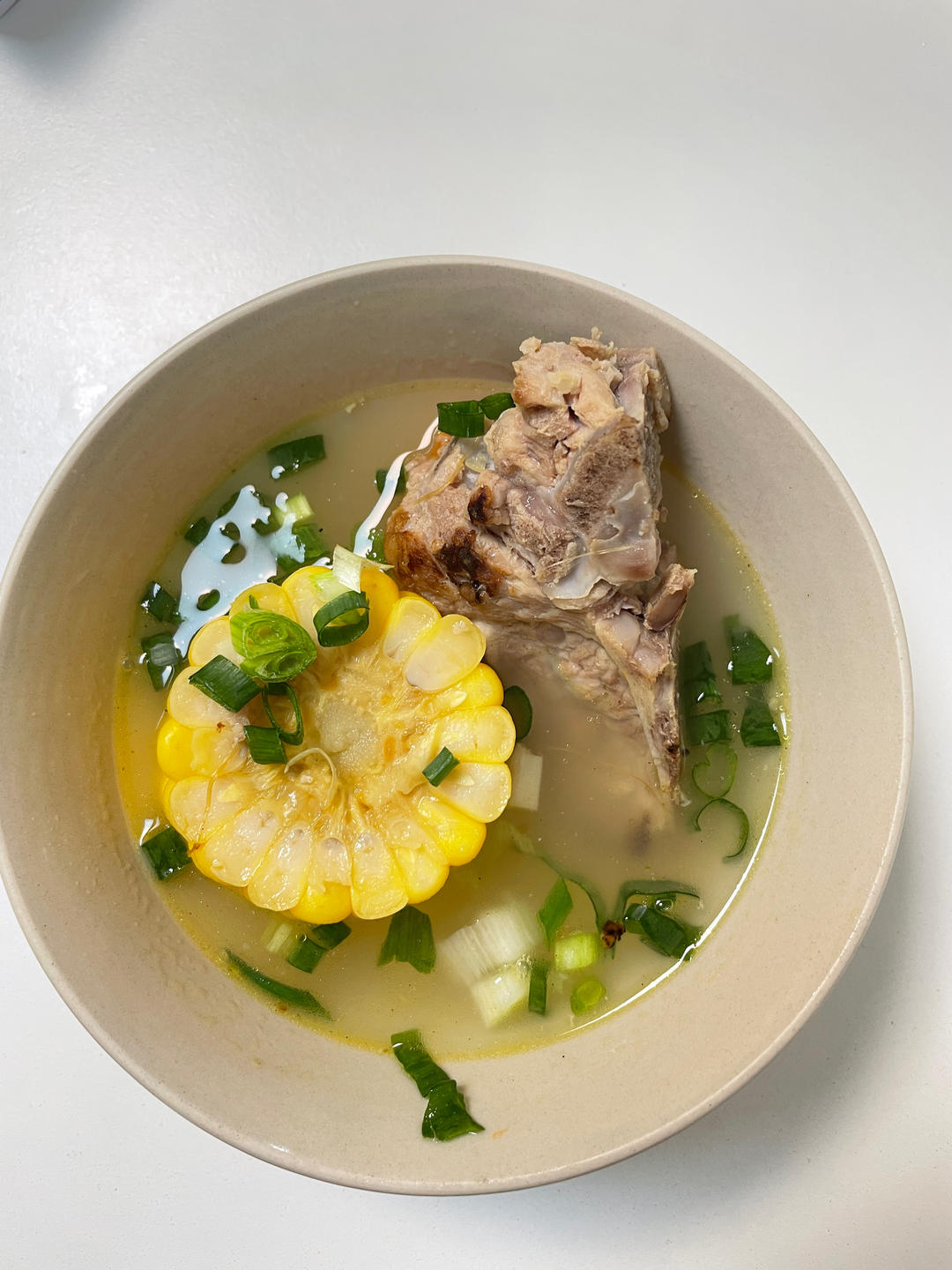 好喝到哭的玉米排骨汤