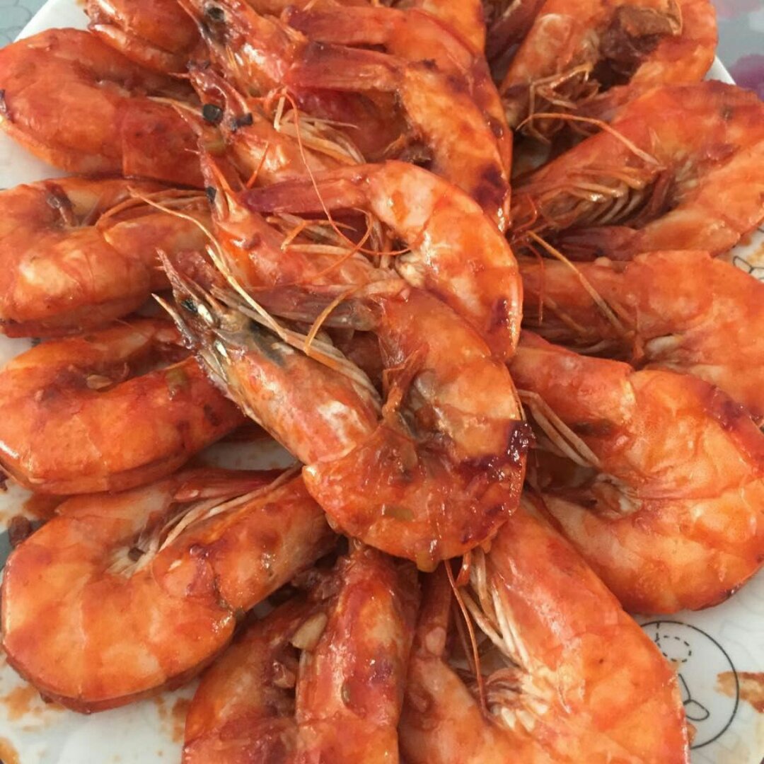 油爆明虾