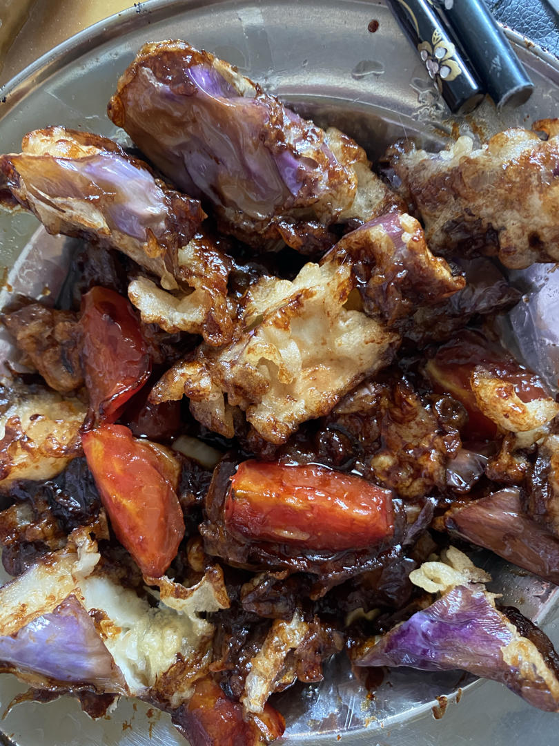 比饭馆好吃的烧茄子