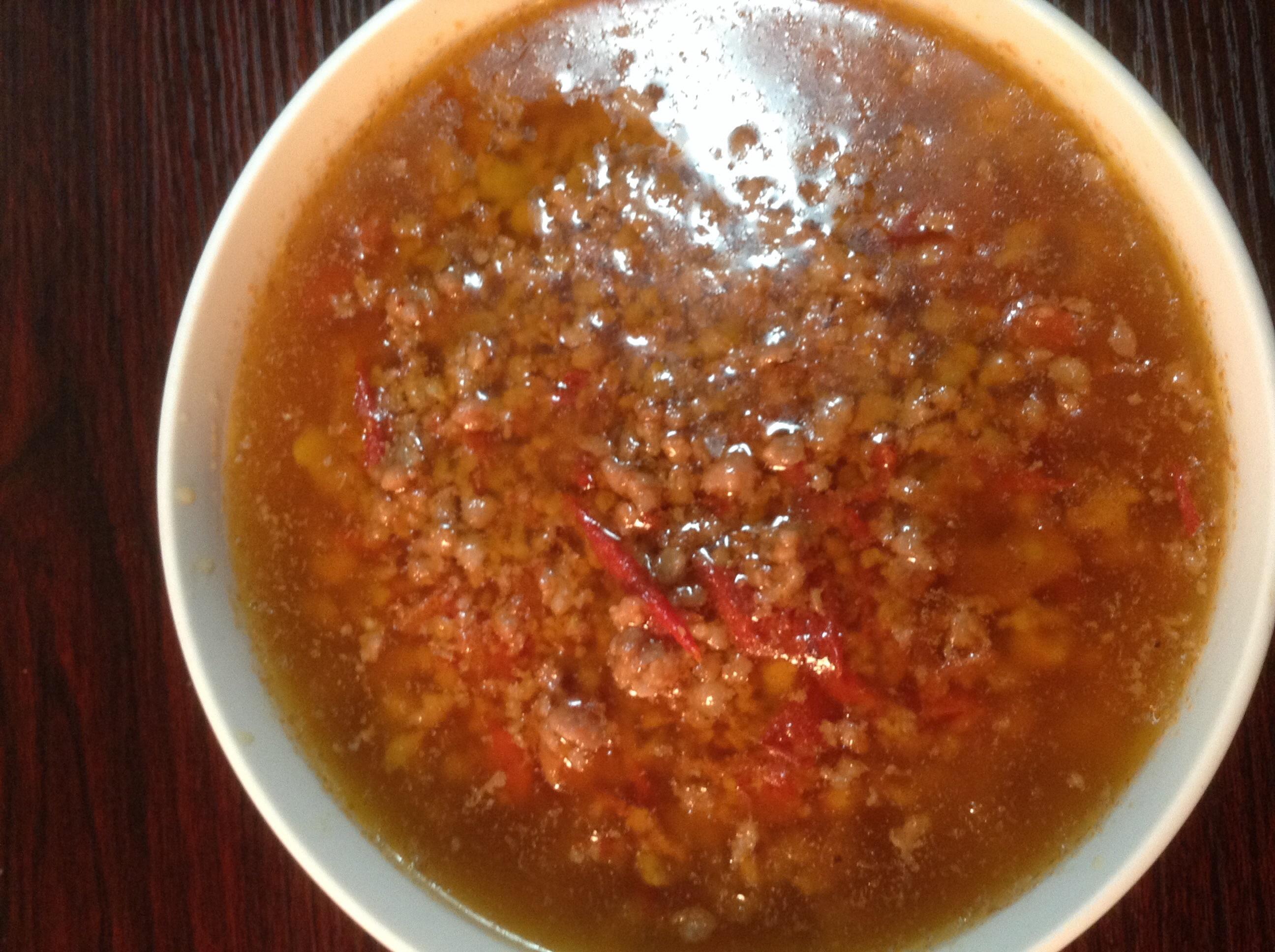 西红柿肉末粉（面）的做法 步骤1
