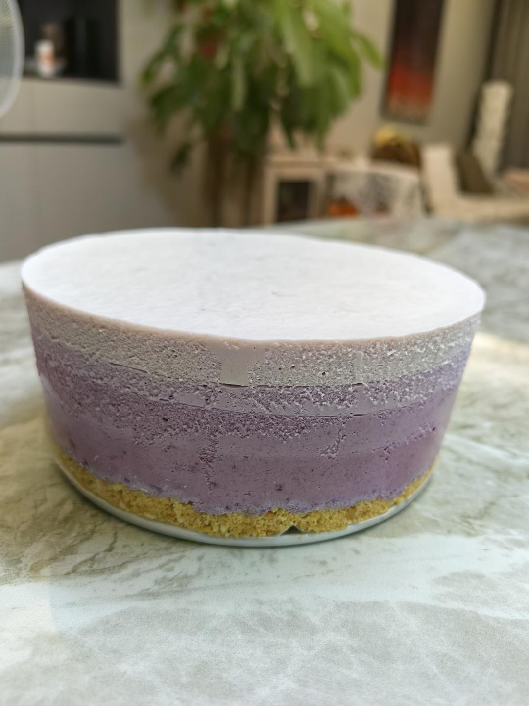 🌸蓝莓酸奶慕斯蛋糕🍰（6寸）