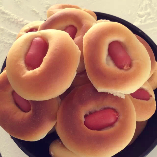 迷你肠仔小面包