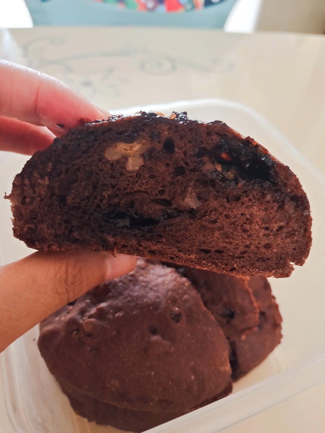 巧克力软欧包(无糖)