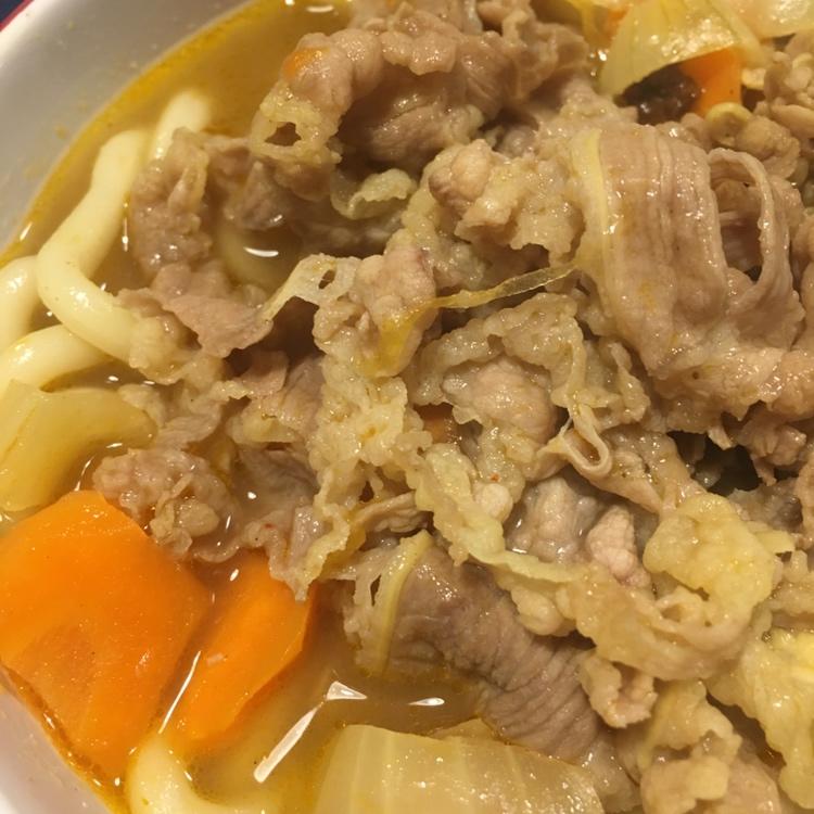 咖喱肥牛乌冬面
