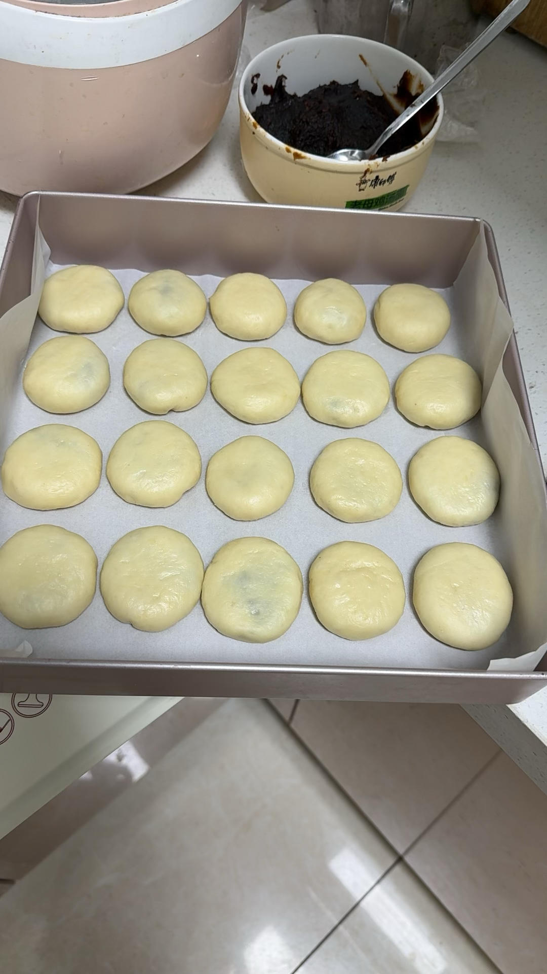 经典老式红豆饼