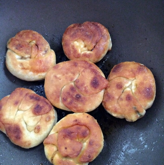家常葱油饼