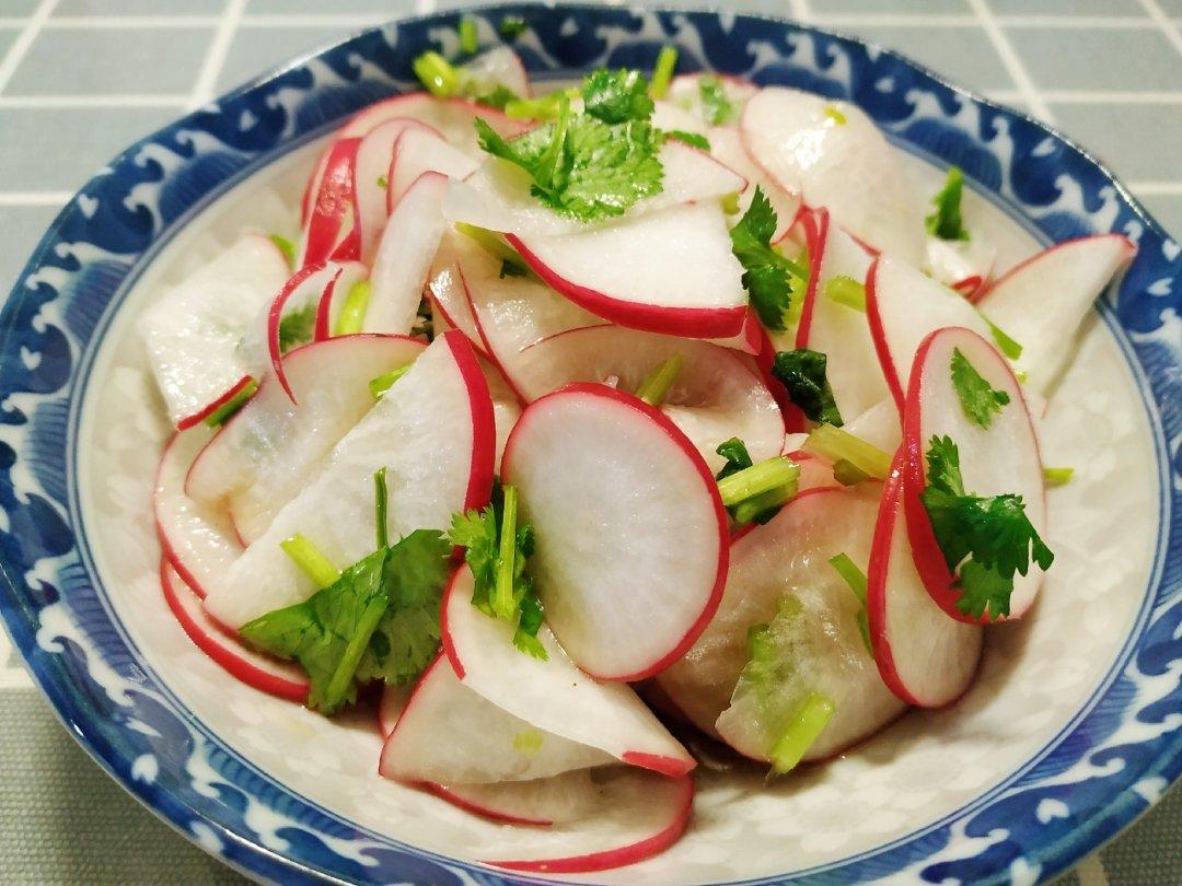 手机用户光脚猫做的脆拌水萝卜