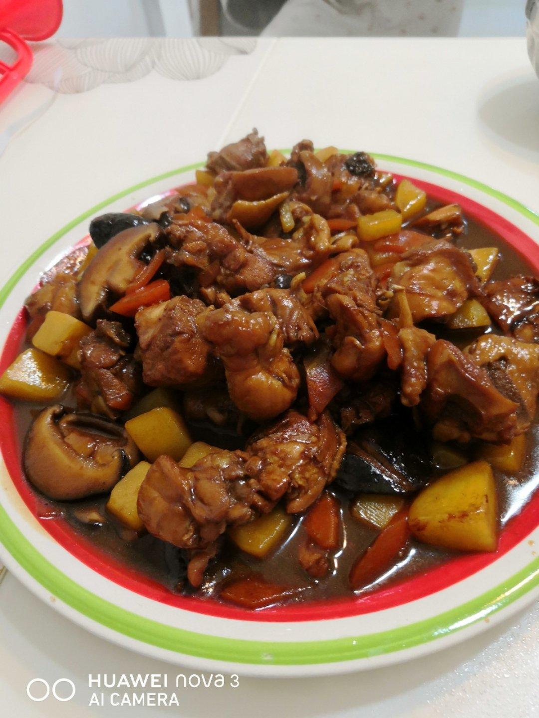 黄焖鸡米饭
