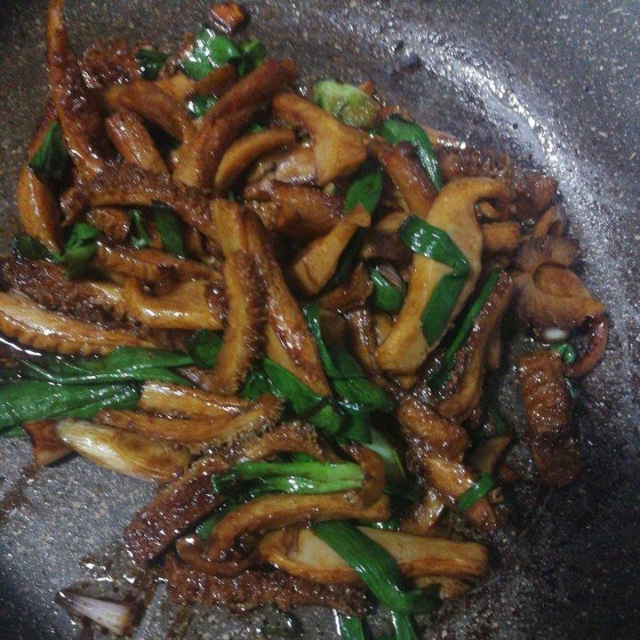 牛肚炒大蒜