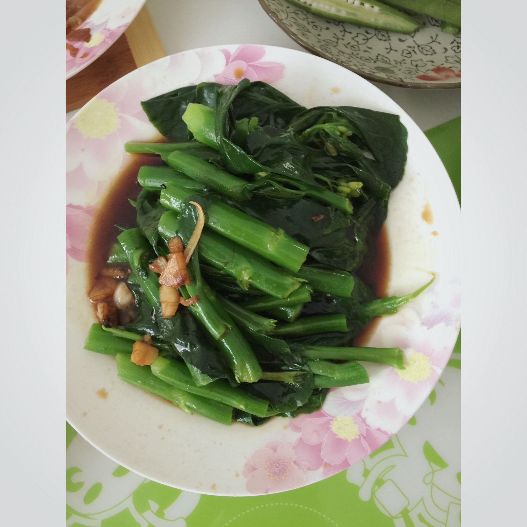白灼芥蓝