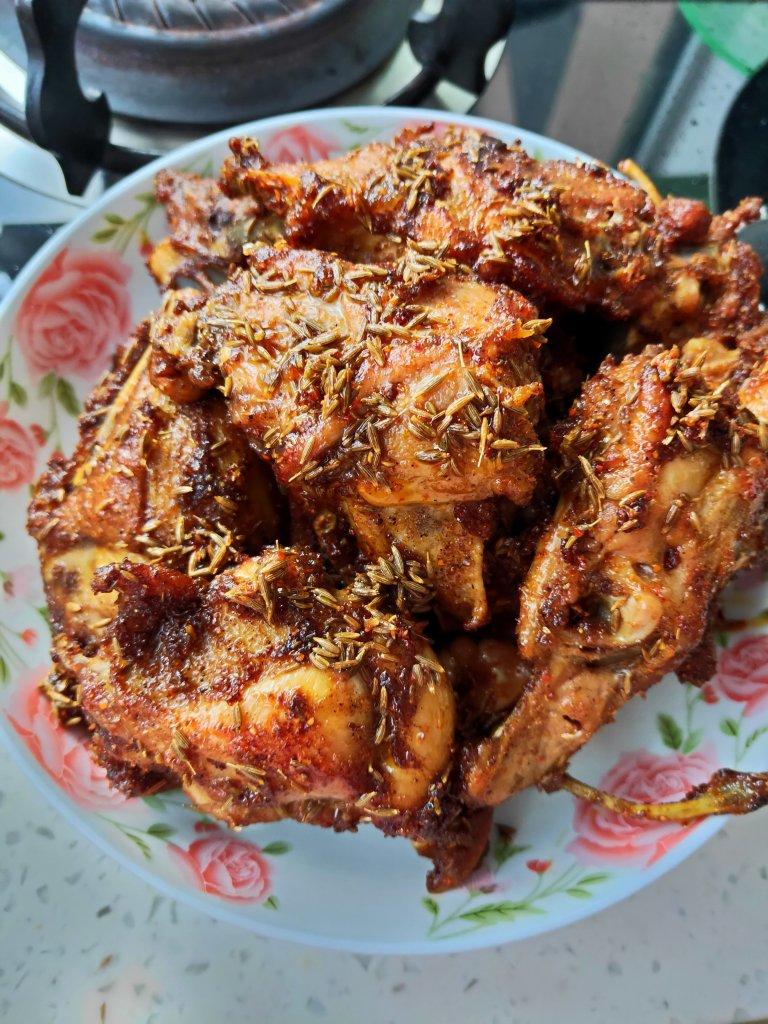 东北炸鸡架