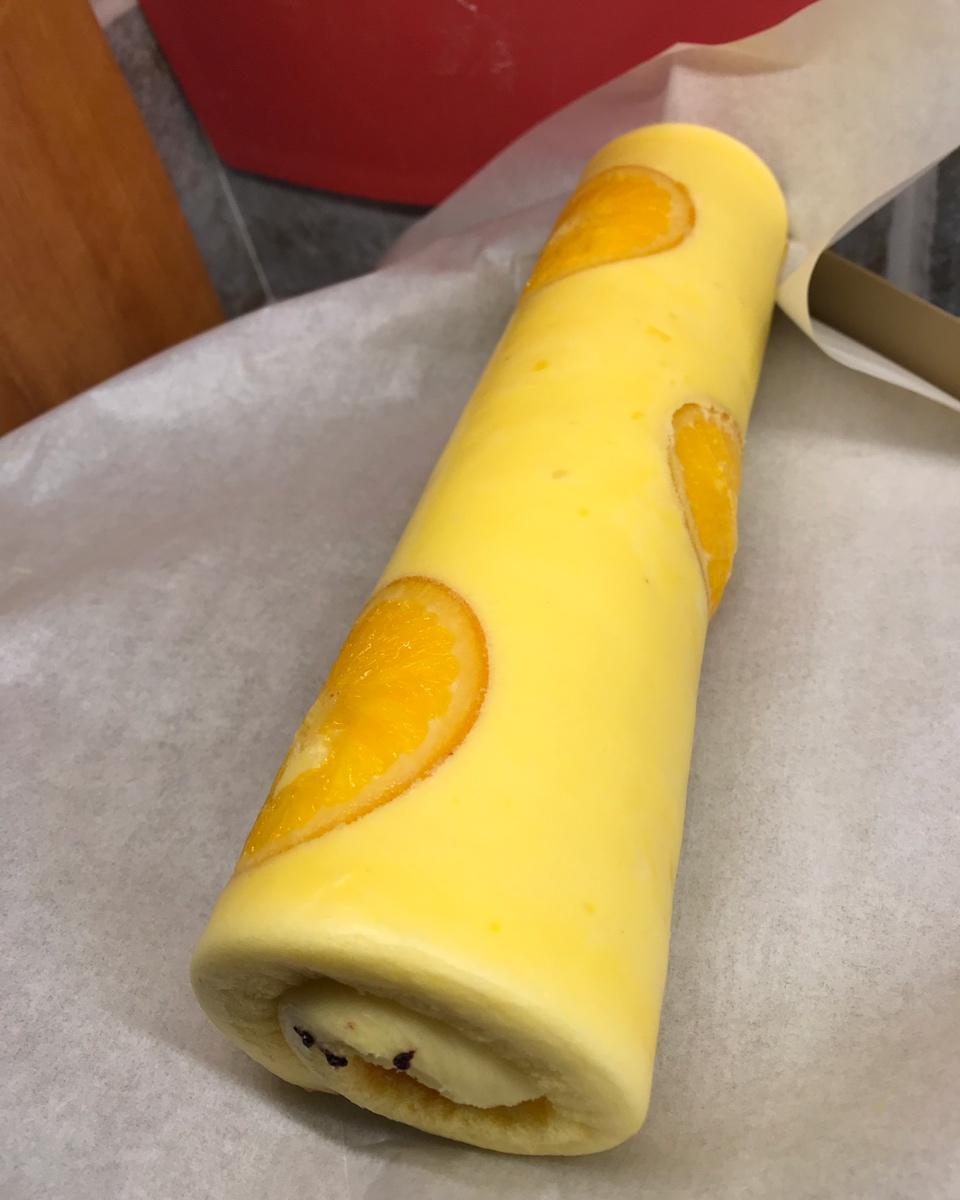 橙香蛋糕卷