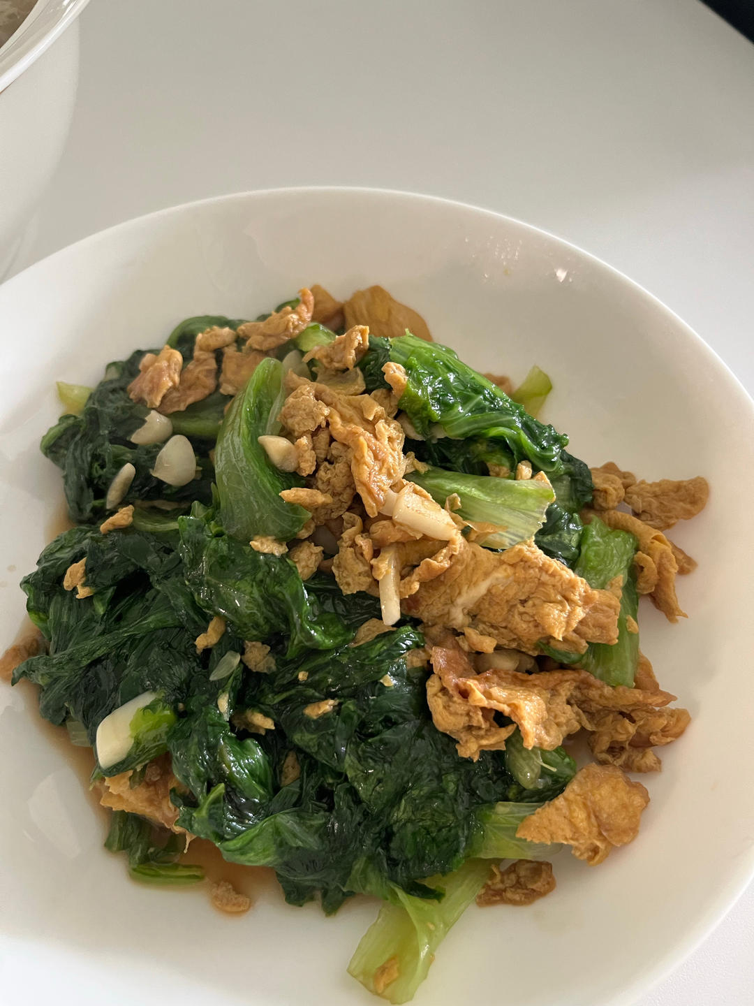 生菜炒鸡蛋很下饭🌶️