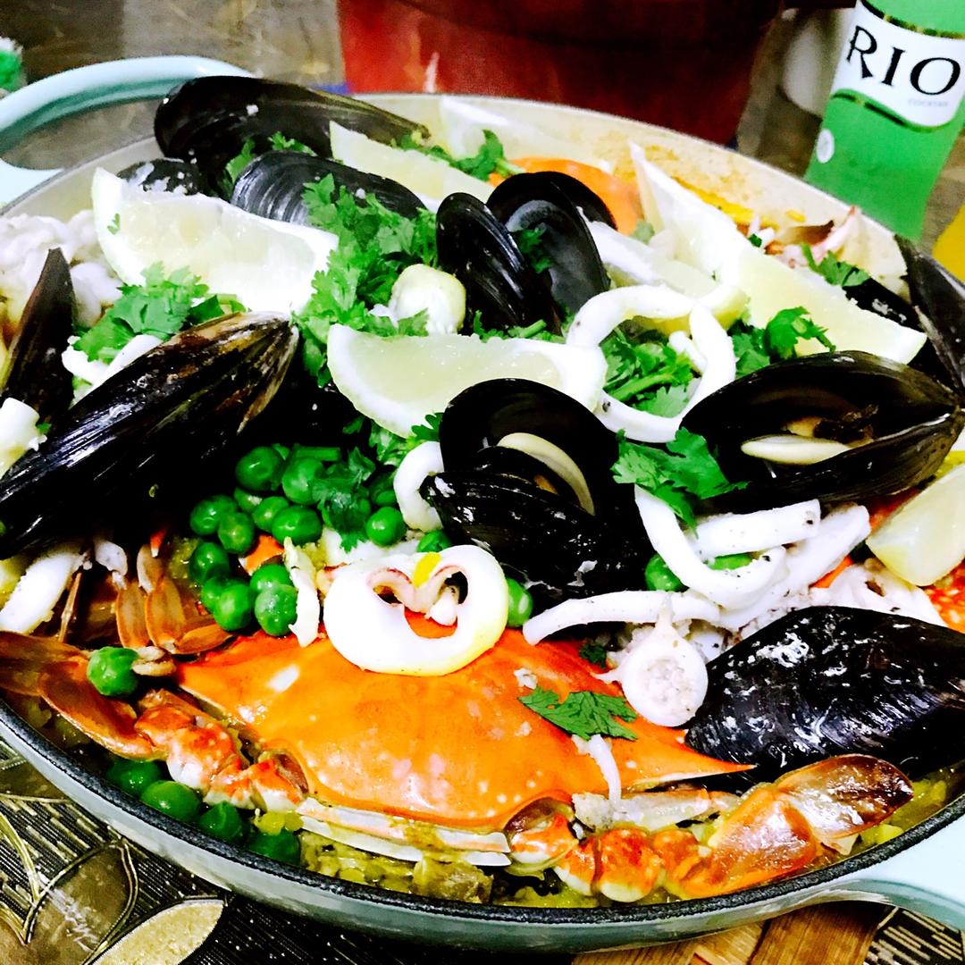 【曼食慢语】Seafood Paella 西班牙海鲜饭