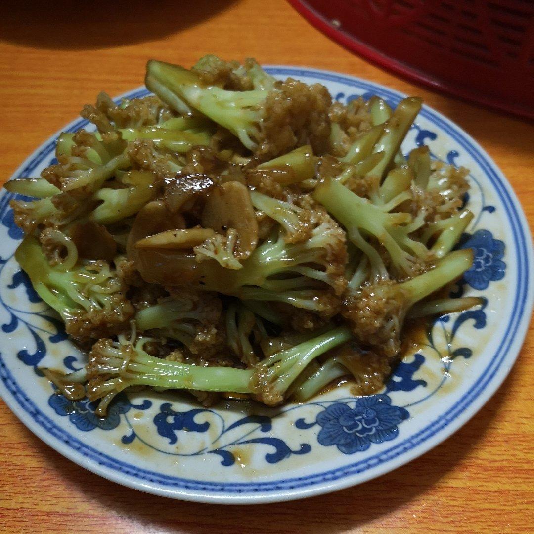 简单好吃的家常花菜