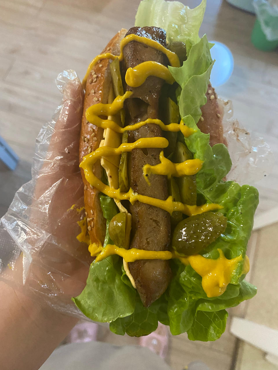 全麦热狗-仿赛百味