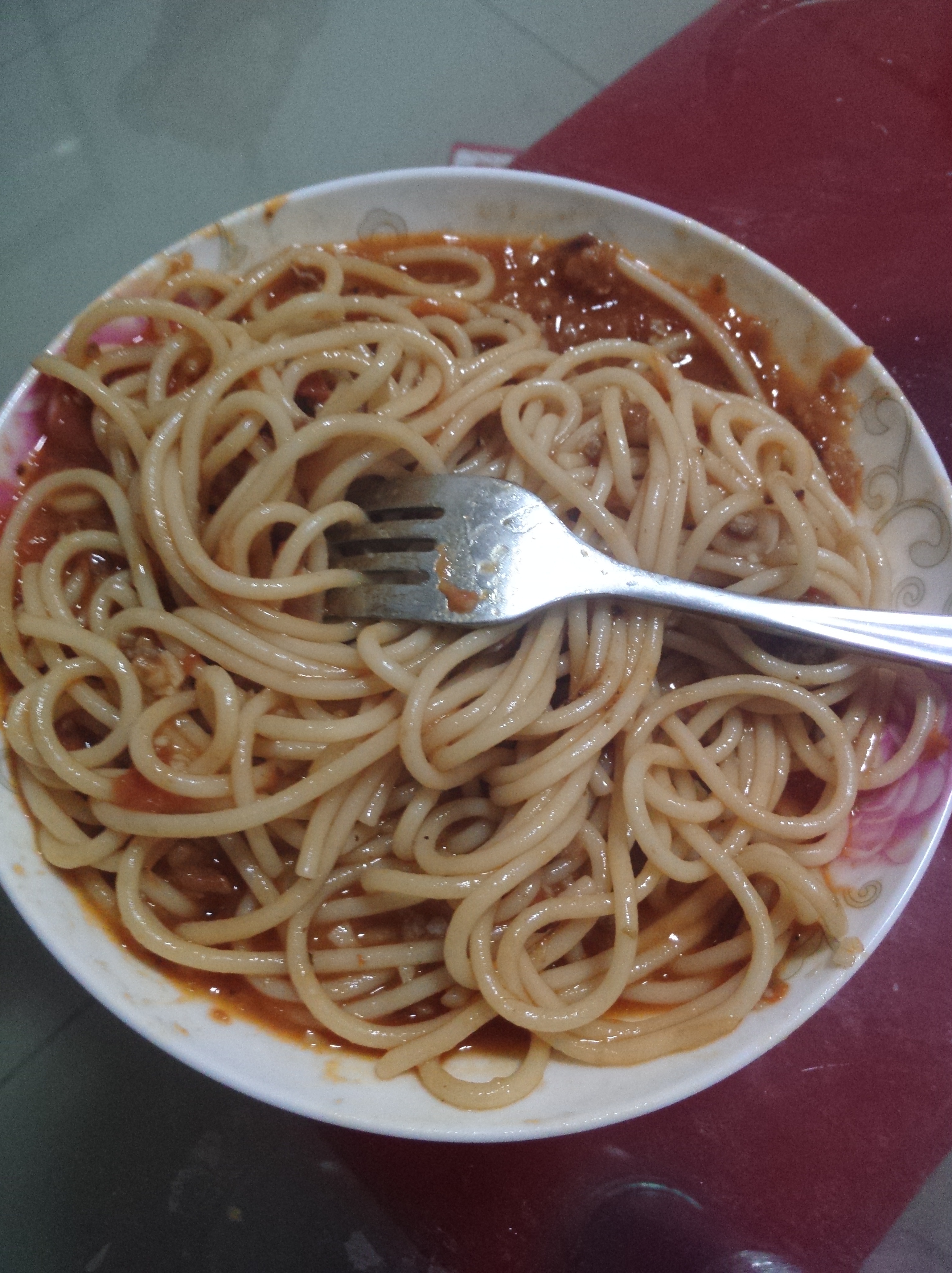 番茄肉酱意大利面