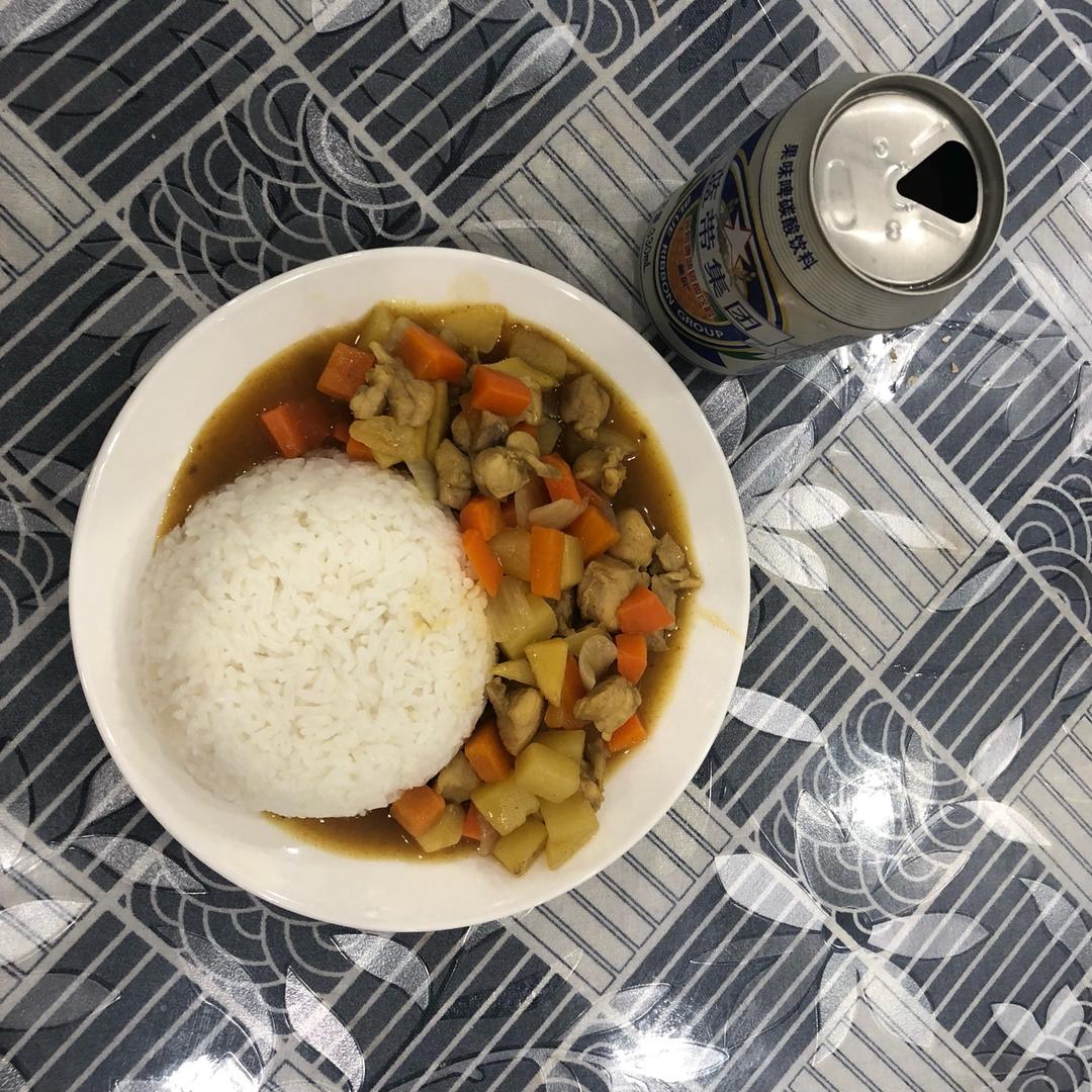 咖喱鸡肉饭