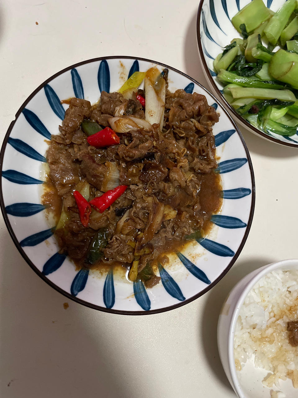 葱爆孜然羊肉卷