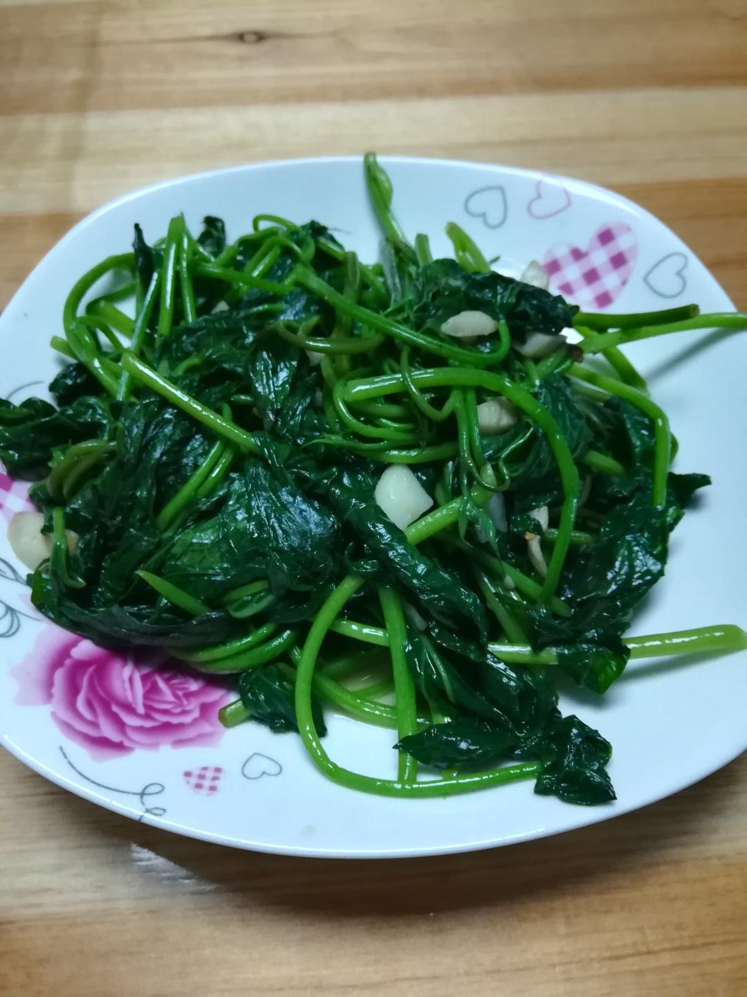 蒜蓉地瓜叶