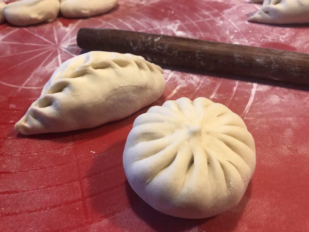 豆角柳叶蒸包