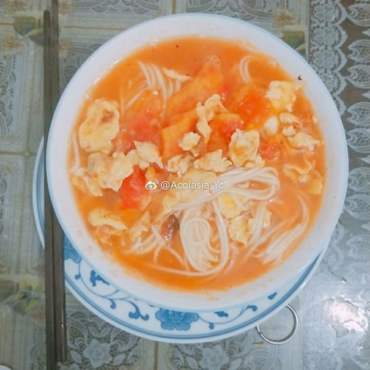 超级入味好吃的番茄鸡蛋面
